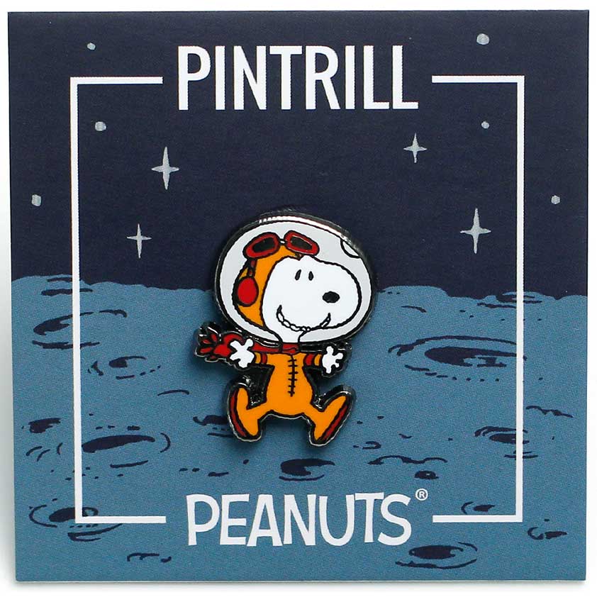 PEANUTS - Astronaut Snoopy Jumping Pin