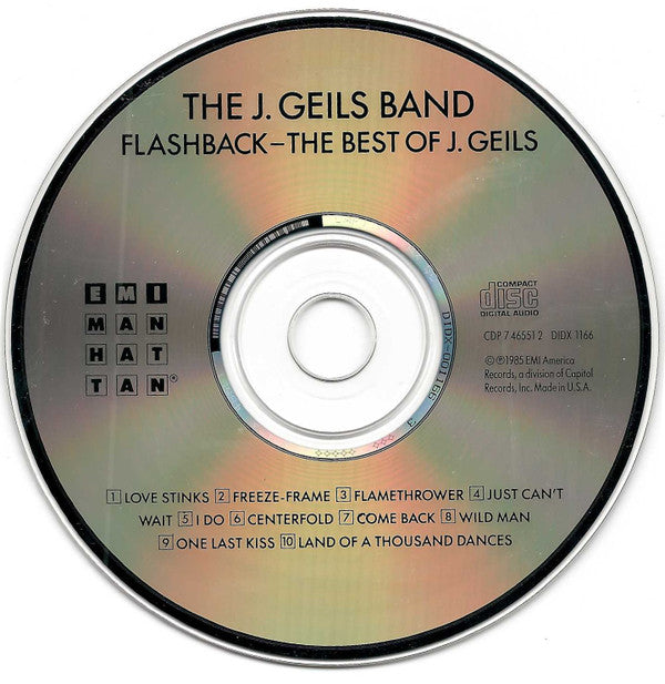 J. Geils Band, The : Flashback - The Best Of J. Geils Band (Compilation)
