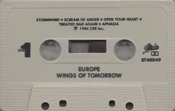 Europe (2) : Wings Of Tomorrow (Album)