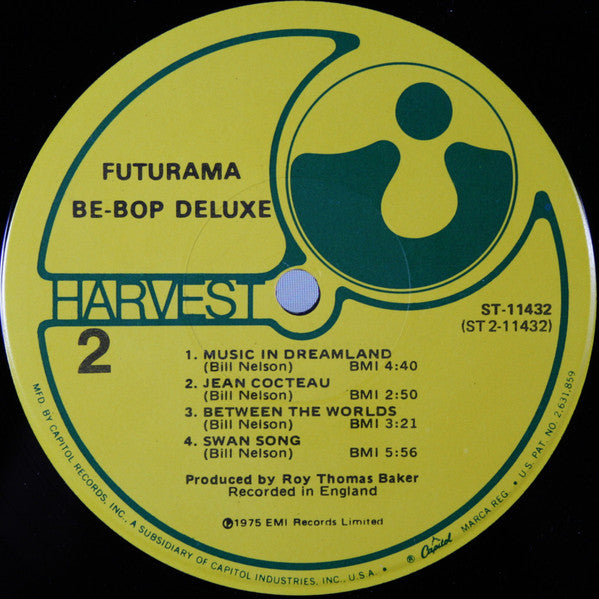 Be Bop Deluxe : Futurama (LP,Album)