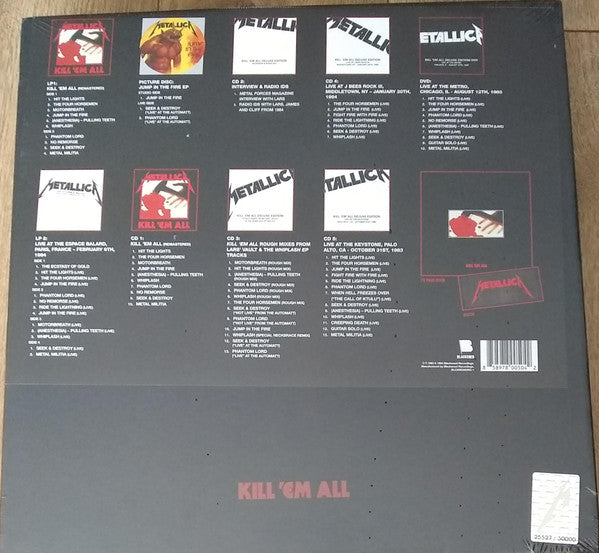 Metallica : Kill 'Em All (Deluxe Edition,Numbered)