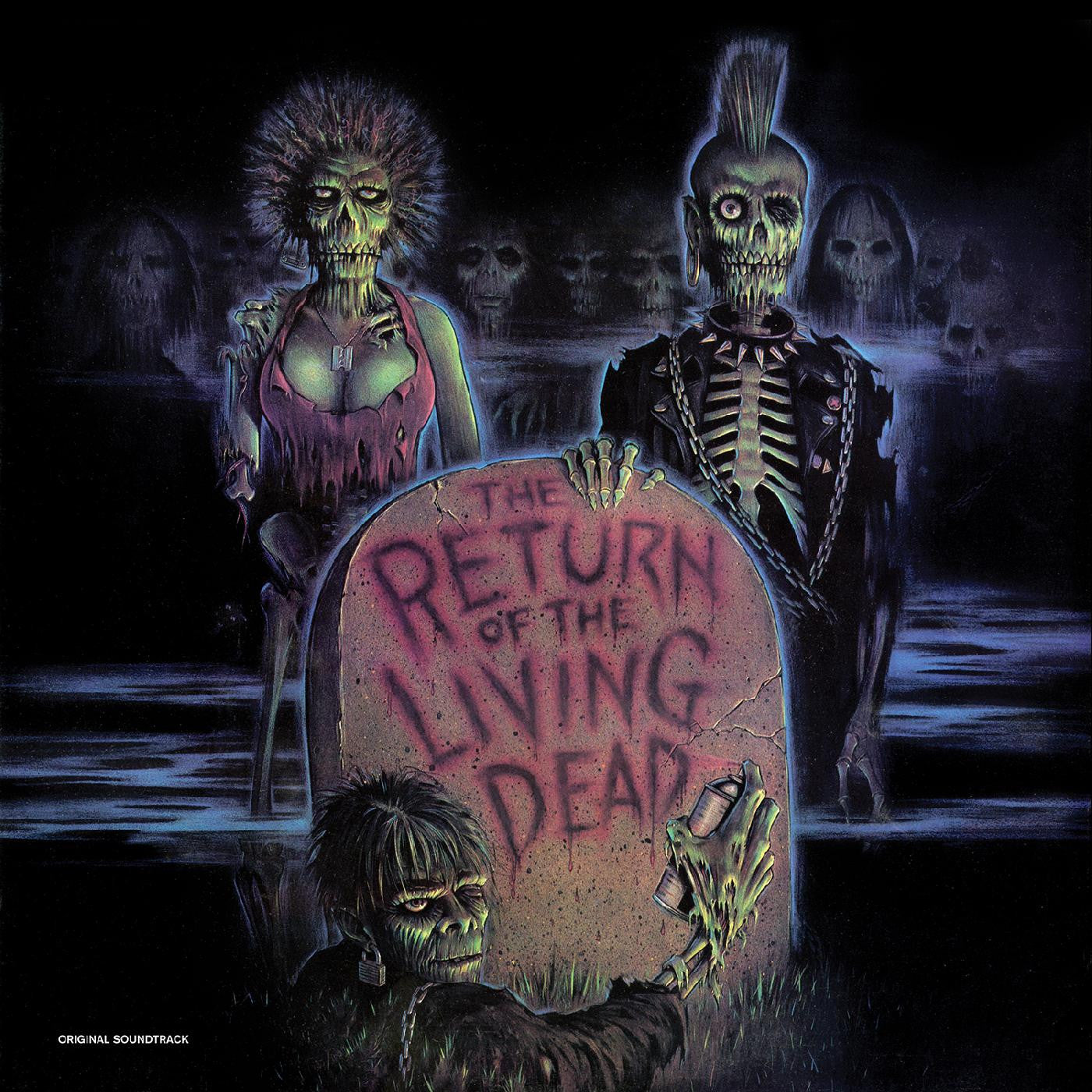 Various - The Return of the Living Dead (Original Soundtrack) (Clear with Red Splatter LP Vinyl) UPC: 848064010715