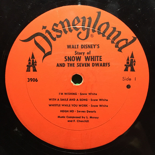 Various : Walt Disney's Story And Songs From Snow White And The Seven Dwarfs (LP,Album,Mono)