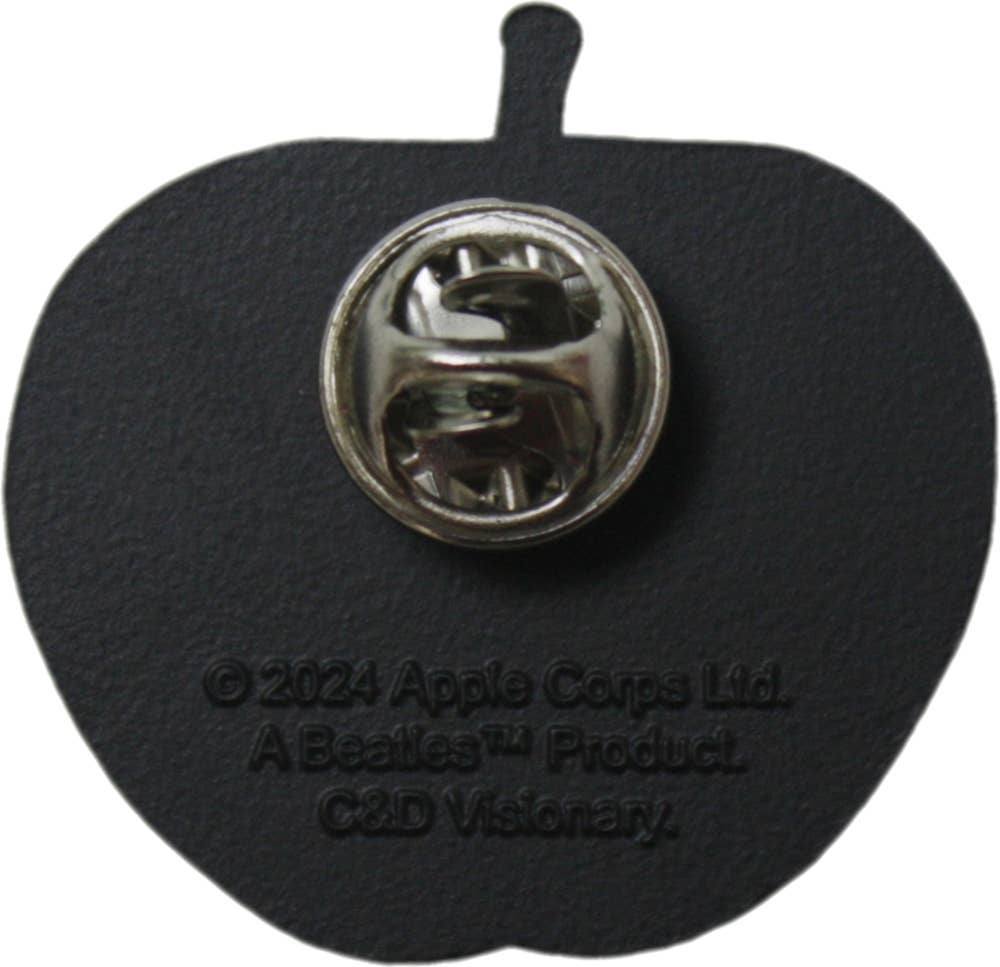 Enamel Pin - The Beatles - Green Apple With Logo