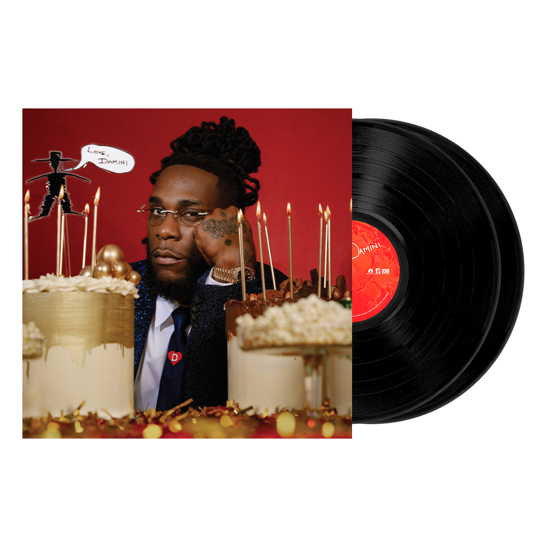 Burna Boy - Love, Damini (2LP Vinyl) UPC: 075678626616