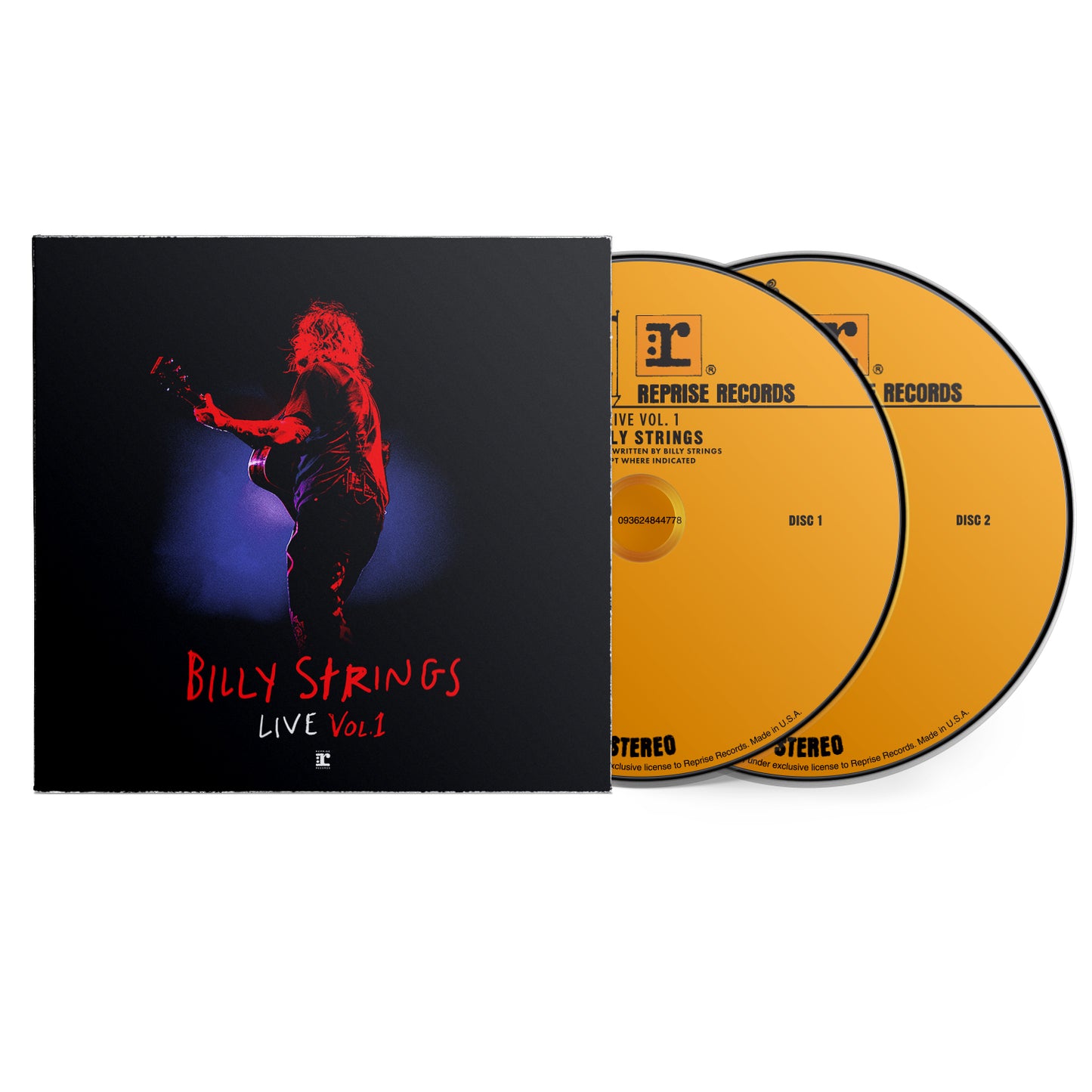 Billy Strings - Live Volume 1 (2 CDs) UPC: 093624844778