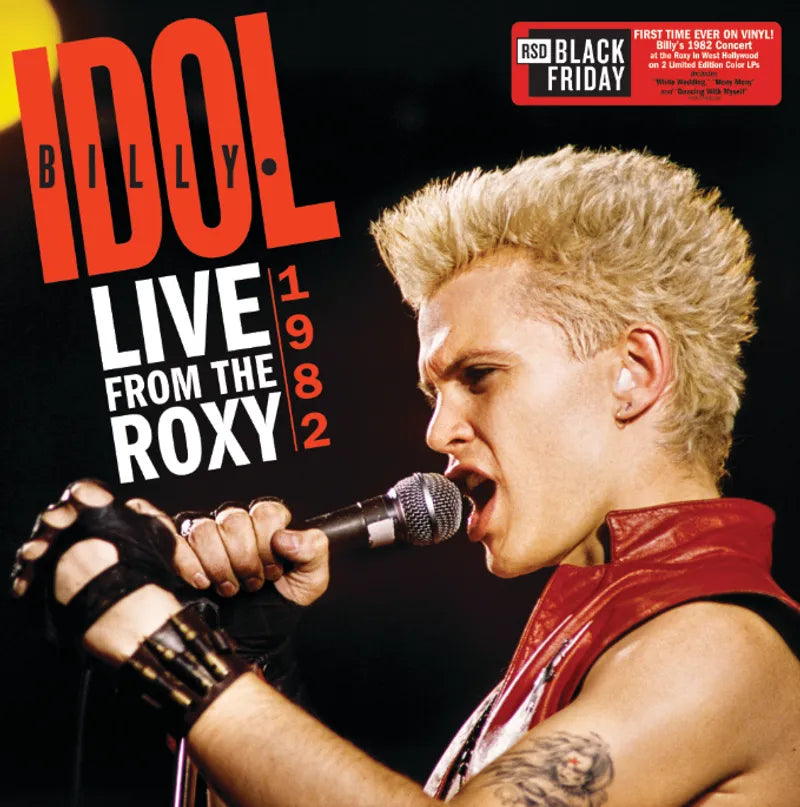 Billy Idol - Live From The Roxy 1982 (RSD BF 2026, 2LP Red Smoke Vinyl) UPC: 199957966306