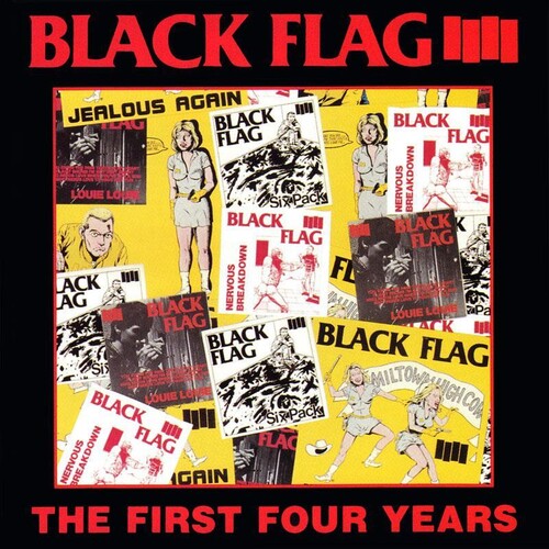 Black Flag - First Four Years / Singles (LP Vinyl) UPC: 018861002118