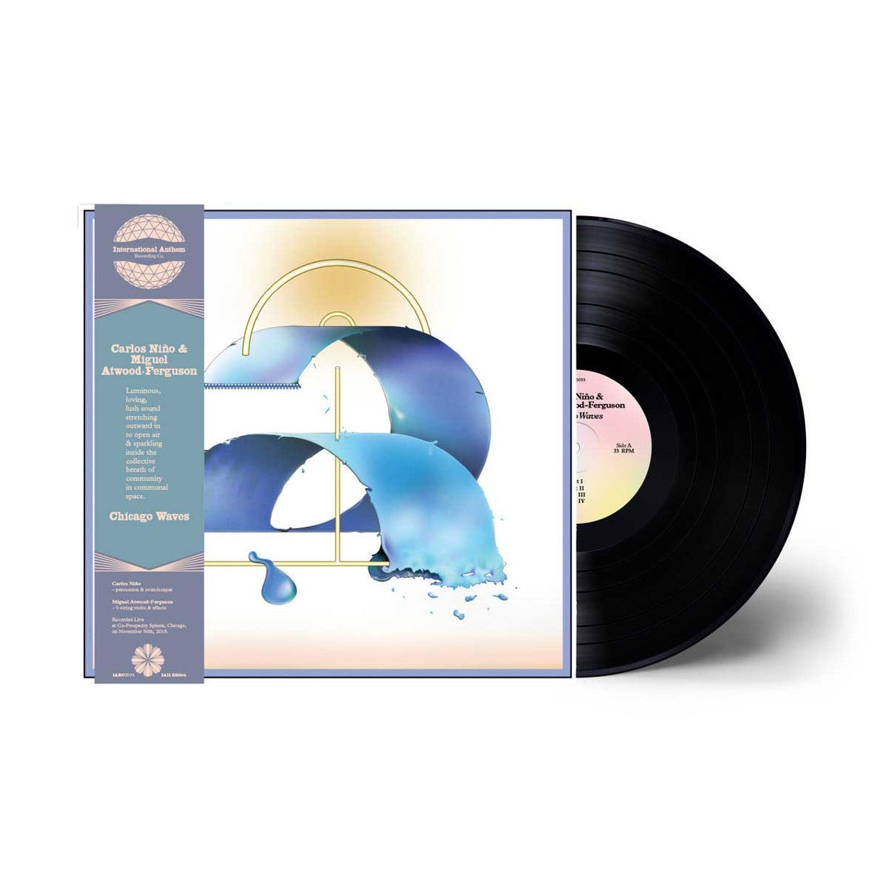 Carlos Nino & Miguel Atwood - Ferguson Chicago Waves (IA11 Edition) LP Vinyl UPC: 634457209138