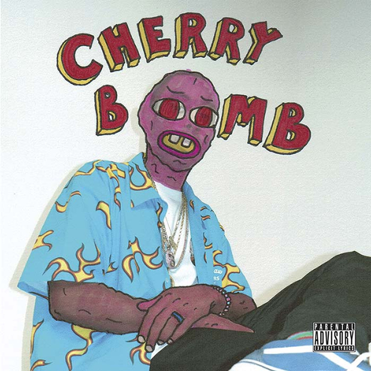 Tyler, the Creator - Cherry Bomb (Alternate Mask Cover) (2LP Translucent Blue Vinyl) UPC: 198029095210
