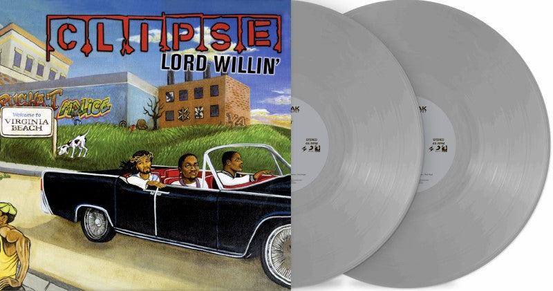 Clipse - Lord Willin' (2LP Silver Vinyl) – Nail City Record