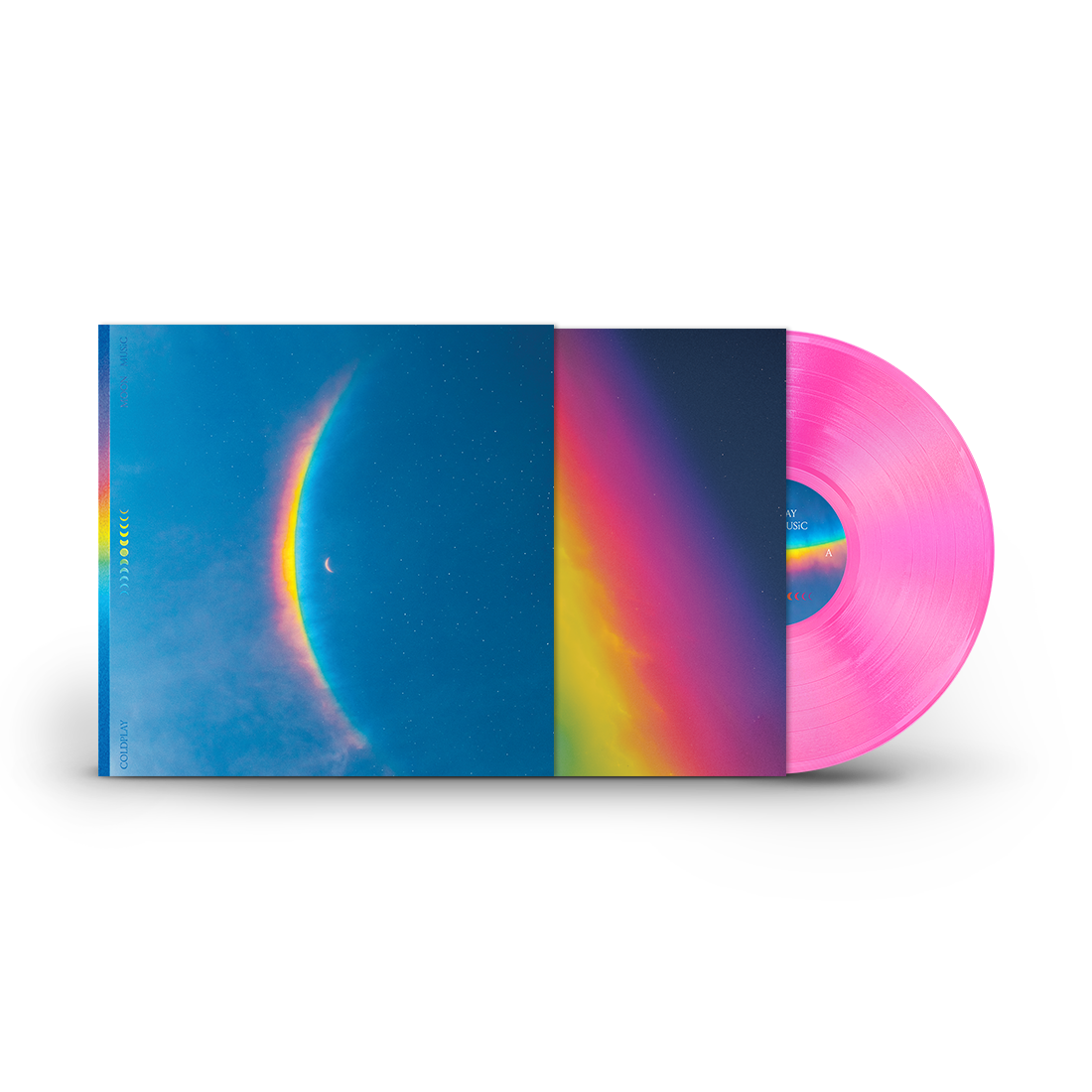 Coldplay - Moon Music (Standard Edition, EcoLP, Translucent Pink LP Vinyl) UPC: 5021732278883