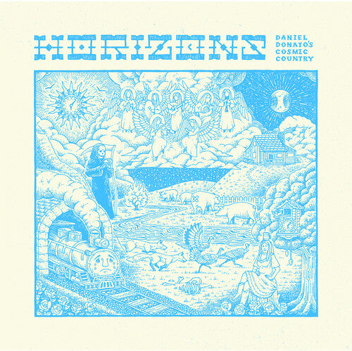 Daniel Donato - Horizons (2LP Clear Blue Vinyl) UPC: 840381600976