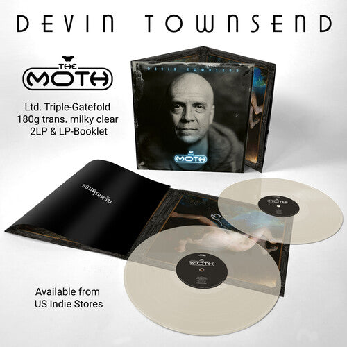 Devin Townsend - The Moth (Indie Exclusive, 2LP Milky Clear Vinyl) UPC: 199584330310