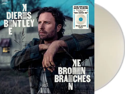 Dierks Bentley - Broken Branches (Indie Exclusive, Clear LP Vinyl) UPC: 602478139222