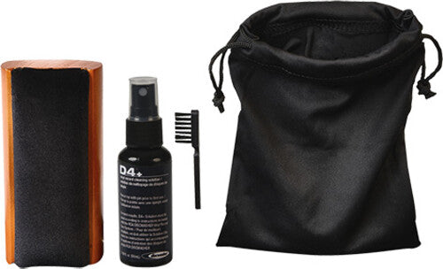 Discwasher Record Care System: Fluid, Brush & Storage Bag (Black & Brown)