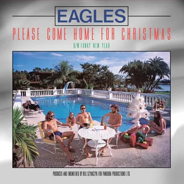 Eagles - Please Come Home For Christmas/Funky New Year (RSD BF 2026, Clear 12" Single) UPC: 081227801731