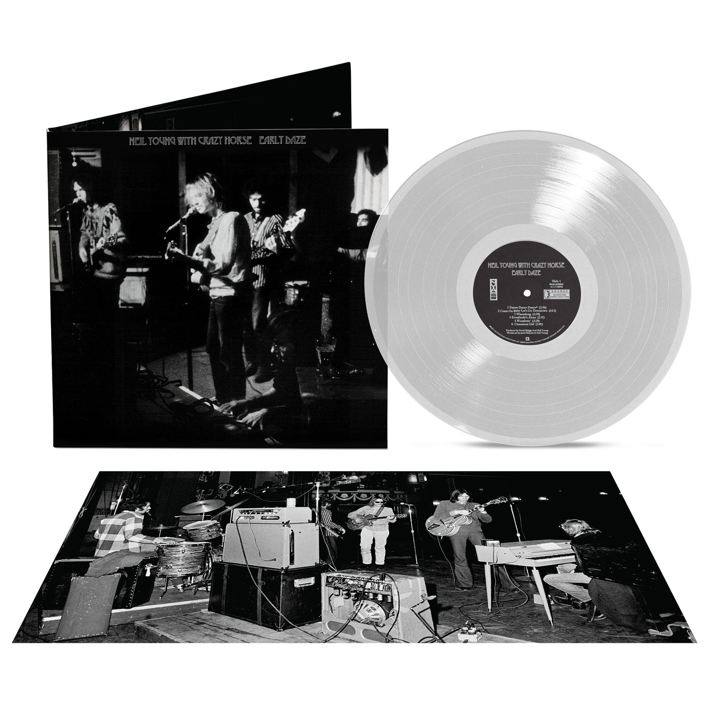 Neil Young with Crazy Horse - Early Daze (Indie/ D2C Exclusive, Clear LP Vinyl) UPC: 093624845799