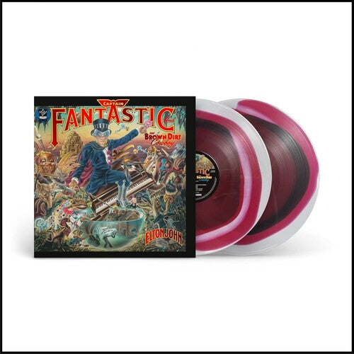 Elton John - Captain Fantastic And The Brown Dirt Cowboy (50th Anniversary Edition, 2LP Tri-Color Special Effect Vinyl) UPC: 602478033100