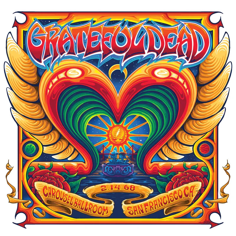 Grateful Dead - Carousel Ballroom, San Francisco, CA, 2/14/68 (Live) (RSD BF 2026, 4LP Vinyl) UPC: 603497802418