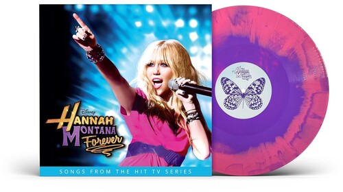 Hannah Montana - Hannah Montana Forever (Hot Pink Cadillac Purple Swirl LP Vinyl) UPC: 050087574161