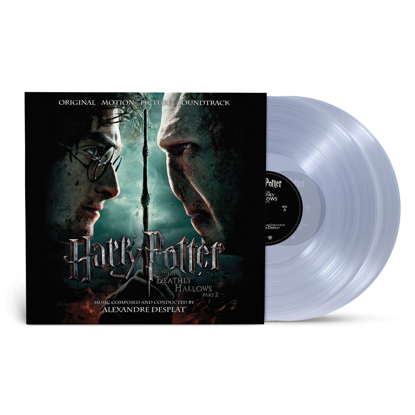 Alexandre Desplat - Harry Potter and the Deathly Hallows, Pt. 2 (OST) (Indie Exclusive, 2LP Clear Vinyl) UPC: 603497818624