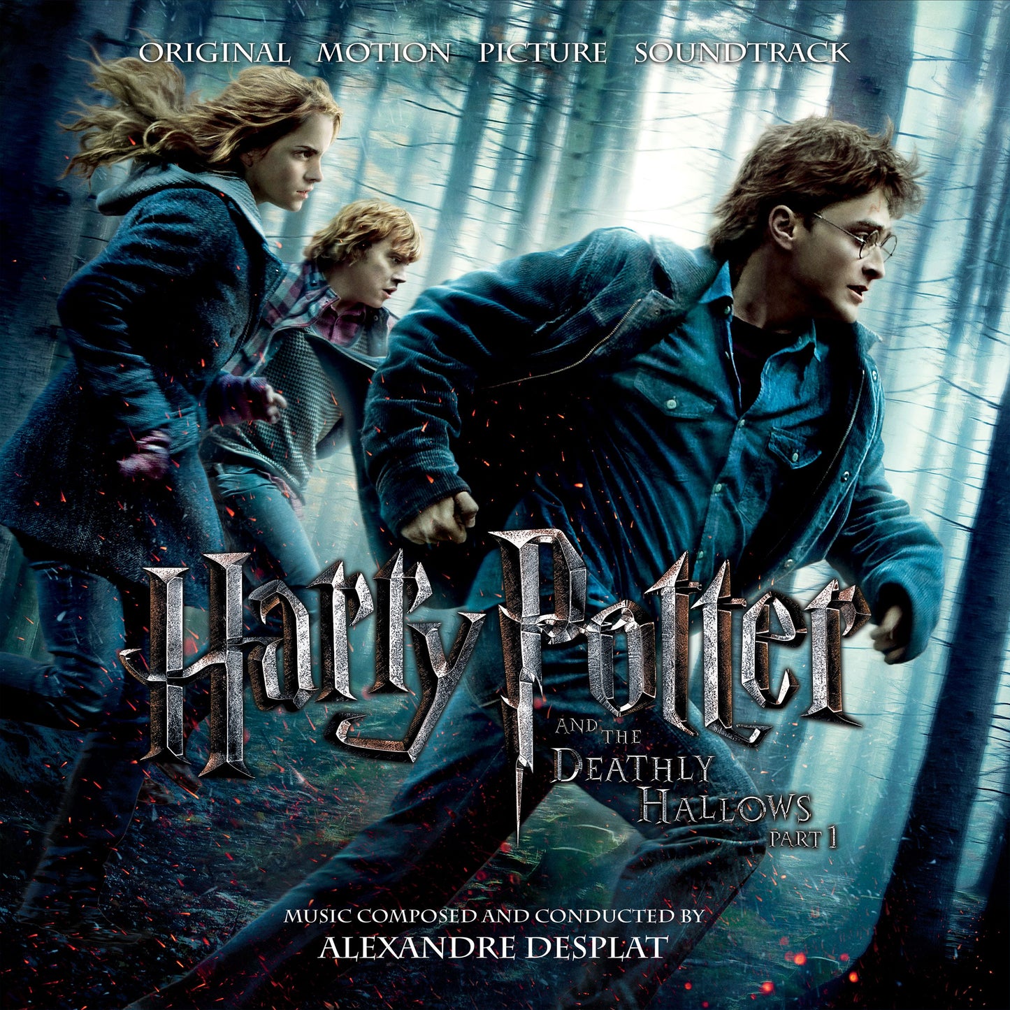 Alexandre Desplat - Harry Potter and the Deathly Hallows, Pt. 1 (OST) (Indie Exclusive, 2LP Clear Vinyl) UPC: 603497818631