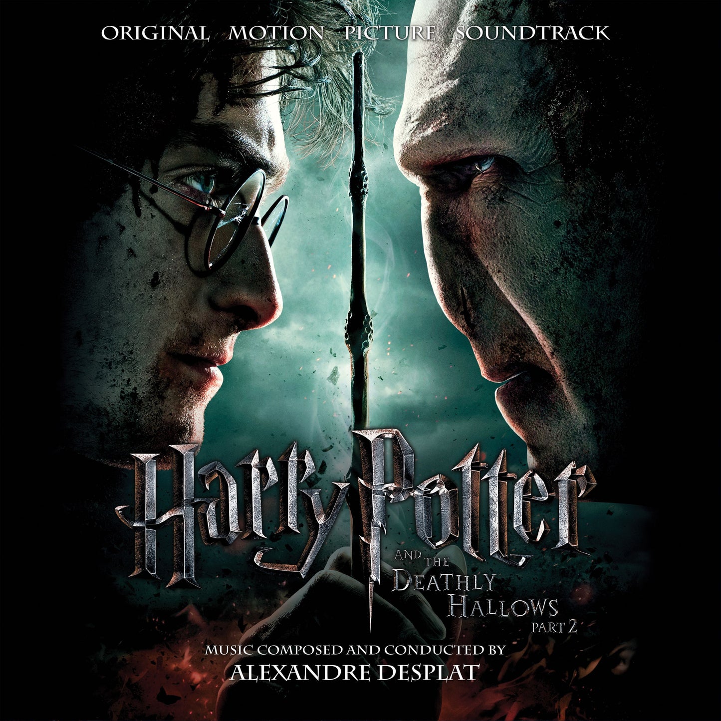 Alexandre Desplat - Harry Potter and the Deathly Hallows, Pt. 2 (OST) (Indie Exclusive, 2LP Clear Vinyl) UPC: 603497818624