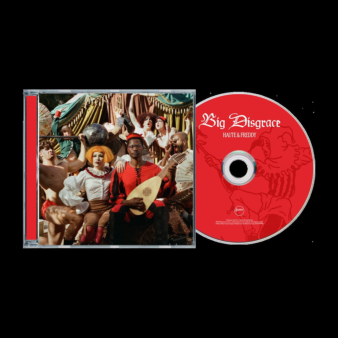 Huate & Freddy - Big Disgrace (CD) UPC: 075678590863