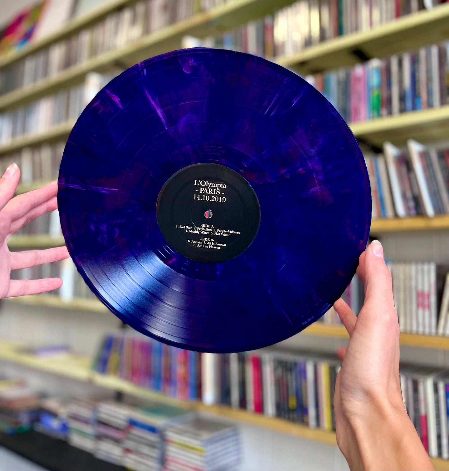 King Gizzard and The Lizard Wizard - Europe '19 (NCR 002, 3LP Purple w/ Pink Swirl Vinyl) UPC: 659696533516