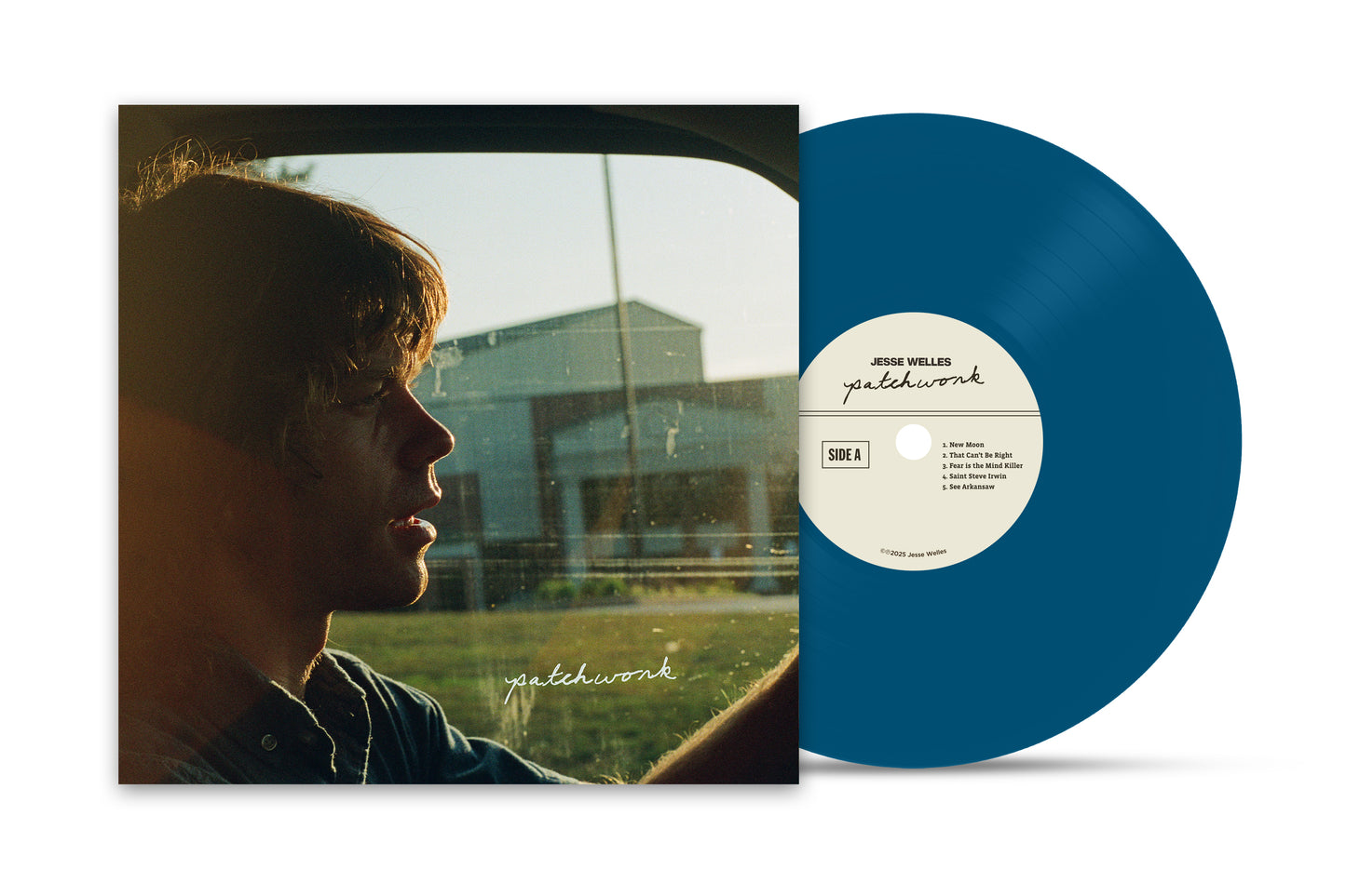 Jesse Welles - Patchwork (Sea Blue LP Vinyl) UPC: 616948916312