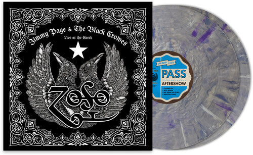 Jimmy Page & The Black Crowes - Live at the Greek (Indie Exclusive, 2LP Purple & Silver Marble Vinyl) UPC: 199066018095