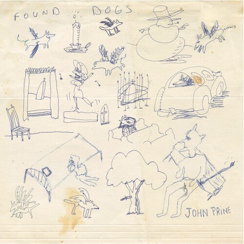 John Prine - Found Dogs album artwork cover