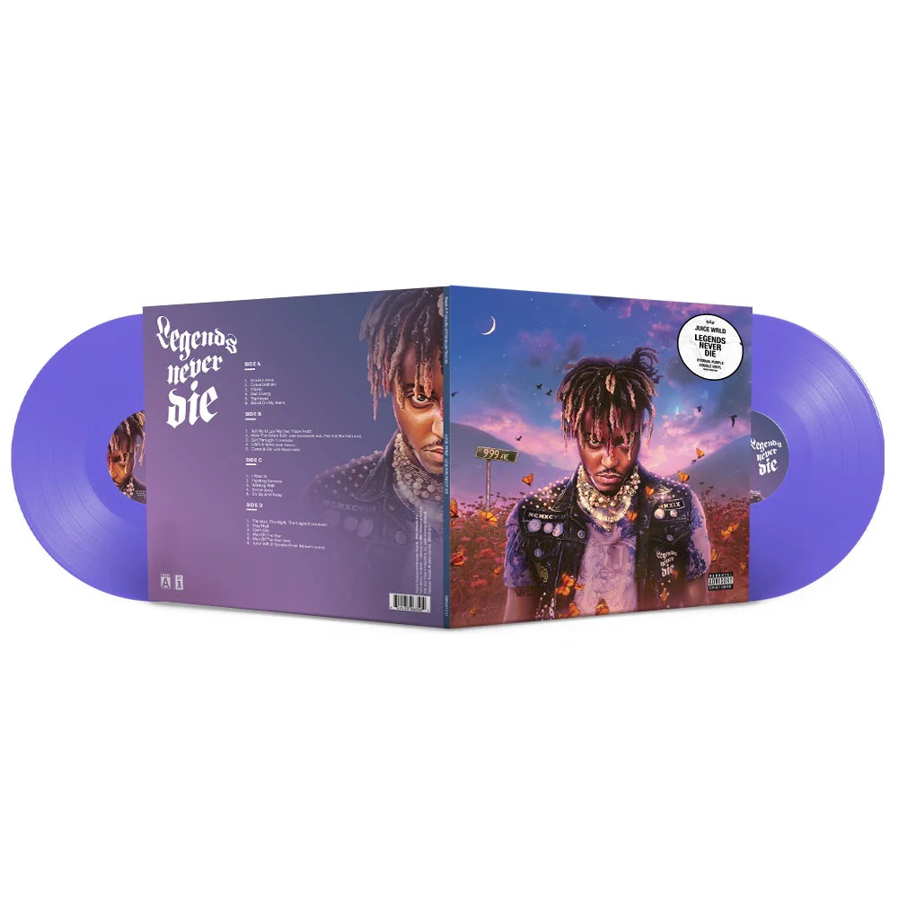 Juice Wrld - Legends Never Die (2LP Eternal Purple Vinyl) UPC: 602435063560