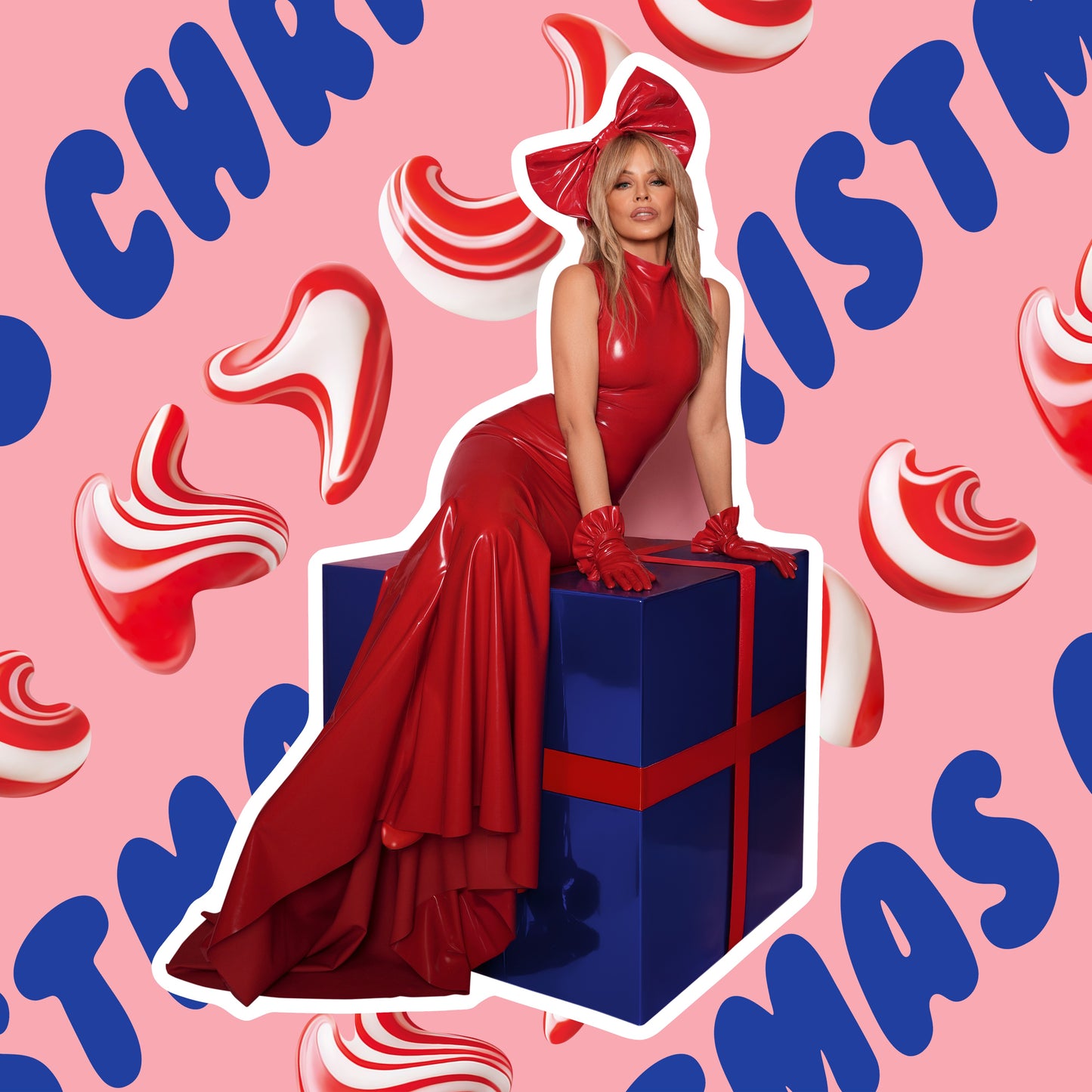 Kylie Minogue - Kylie Christmas (Fully Wrapped) (Transparent Red Vinyl LP) UPC: 5021732847454