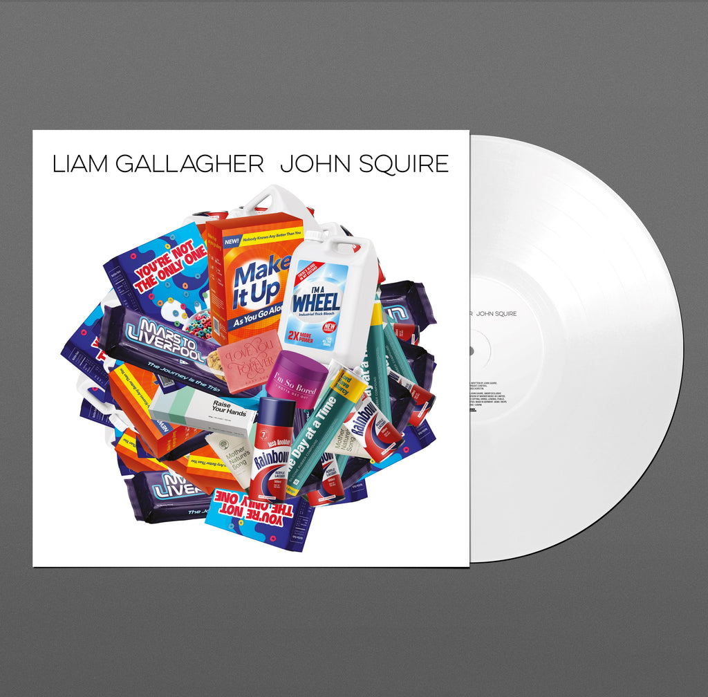 Liam Gallagher & John Squire - Liam Gallagher & John Squire (Indie  Exclusive, White LP Vinyl)