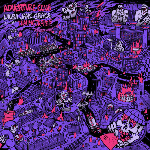 Laura Jane Grace - In the Trauma Tropes Adventure Club (Pink LP Vinyl) UPC: 644110050717