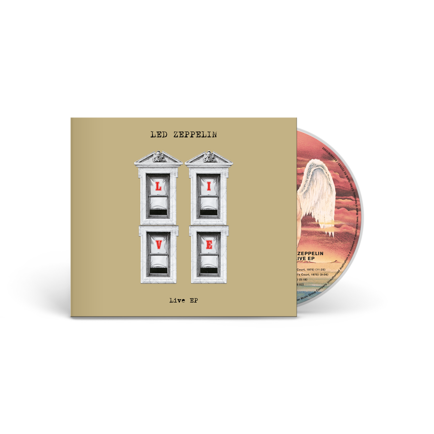 Led Zeppelin - Live E.P. (CD) UPC: 603497815296