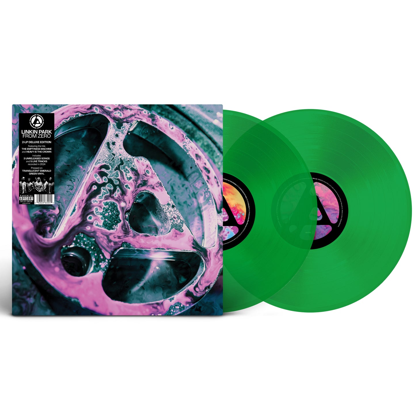 Linkin Park - From Zero (Deluxe Edition 2LP Translucent Emerald Green Vinl) UPC:093624834915