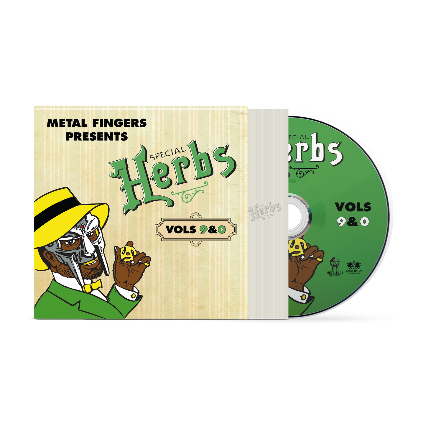 MF DOOM - Metal Fingers Presents: Special Herbs Vol. 9 & 0 UPC: 826257038623