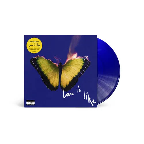 Maroon 5 - Love Is Like (Indie Exclusive, Electric Blue LP Vinyl) UPC: 602478628863