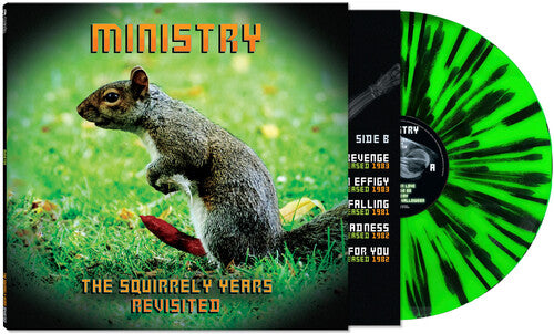 Ministry - The Squirrely Years Revisited (Green with Black Splatter Vinyl LP) UPC: 889466633812
