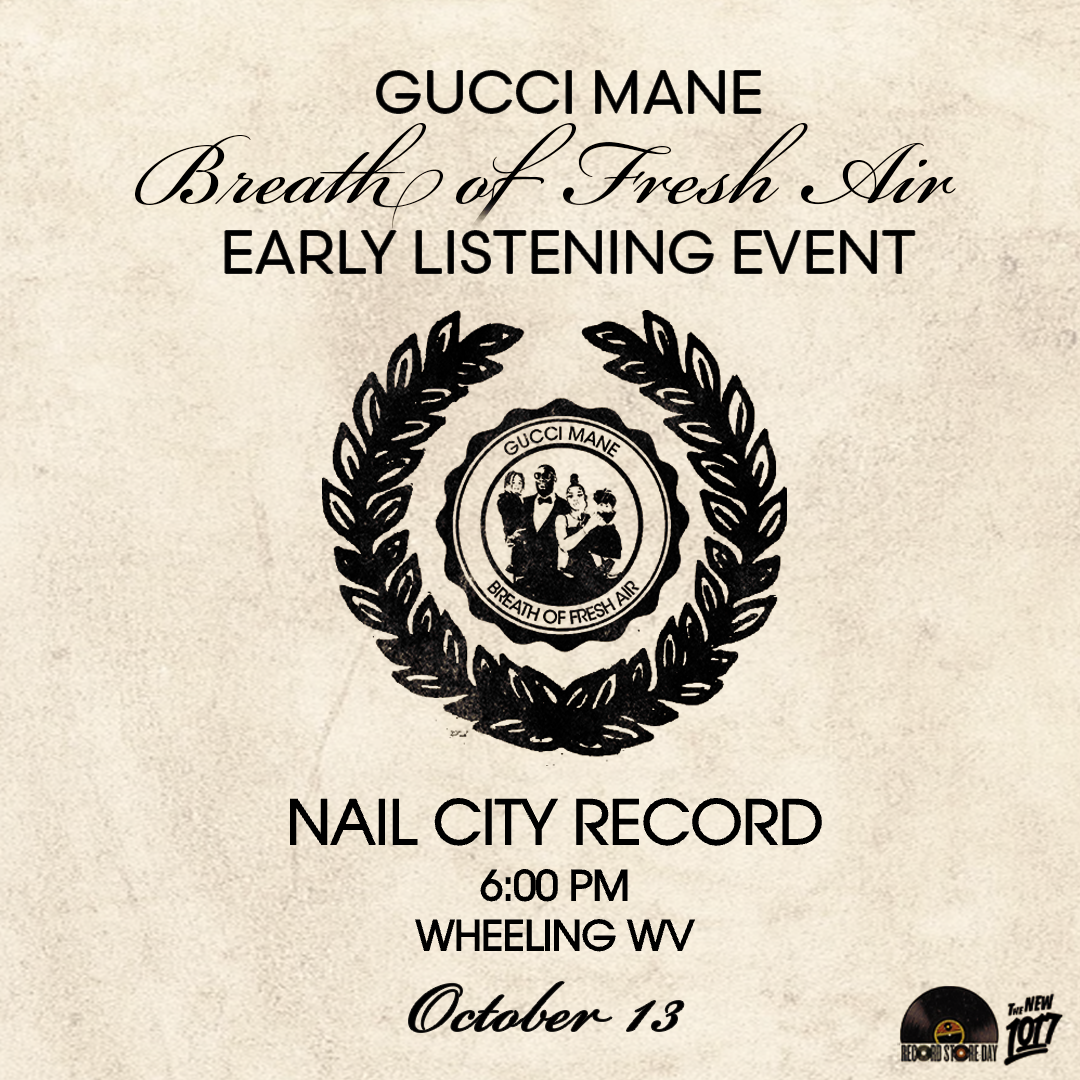 Gucci Mane - Breath Of Fresh Air (Listening Party Exclusive, Alternate Cover Version, CD)