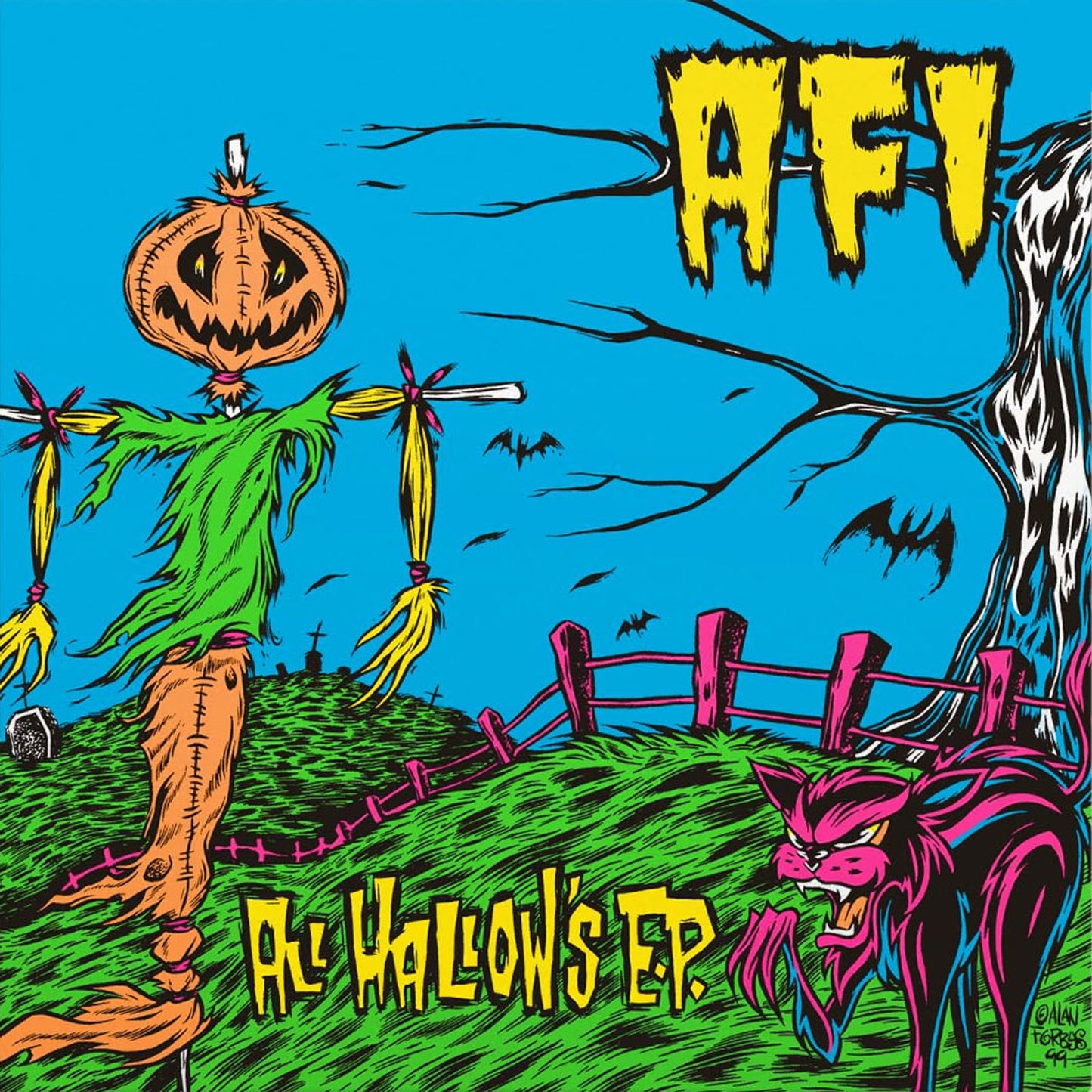AFI All Hallow's E.P. (25th Anniversary Edition, 10" Spectral Pink Vinyl EP) UPC:
888072588097