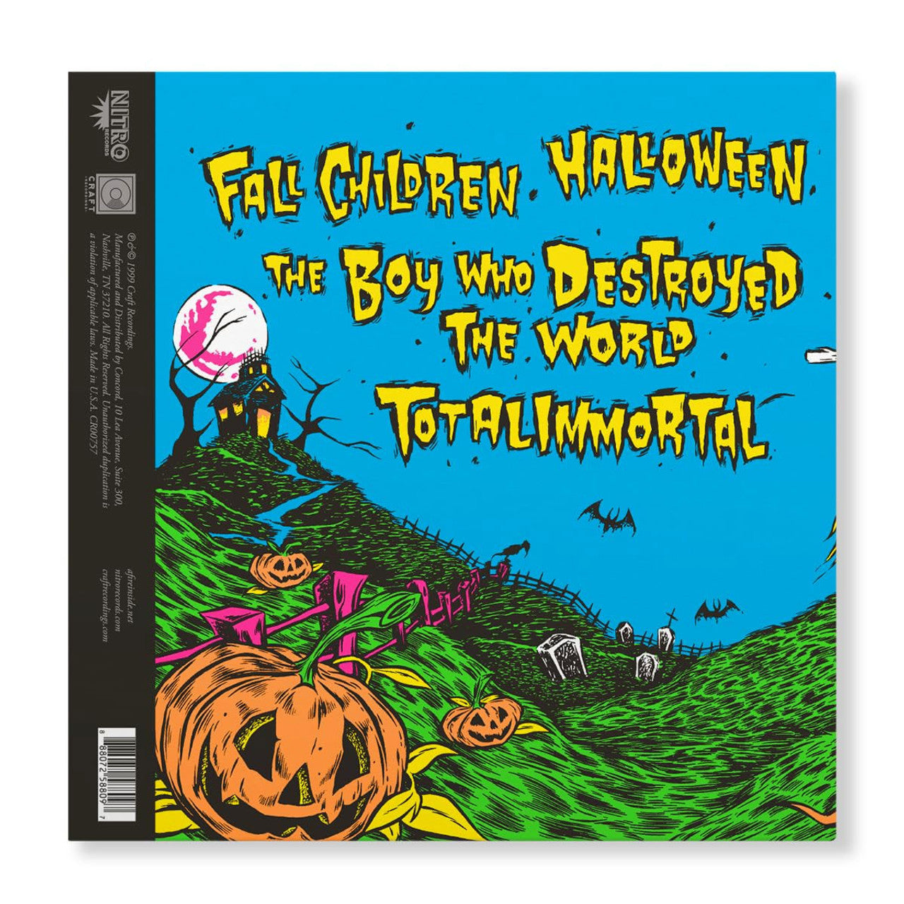 AFI All Hallow's E.P. (25th Anniversary Edition, 10" Spectral Pink Vinyl EP) UPC:
888072588097