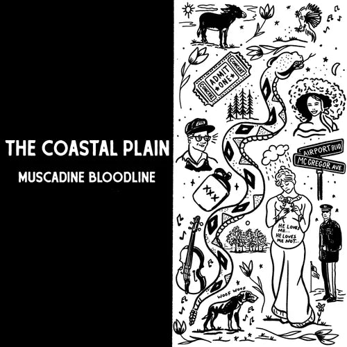 Muscadine Bloodline - The Coastal Plain (Indie Exclusive, Maroon LP Vinyl, Autographed) UPC: 732388205837