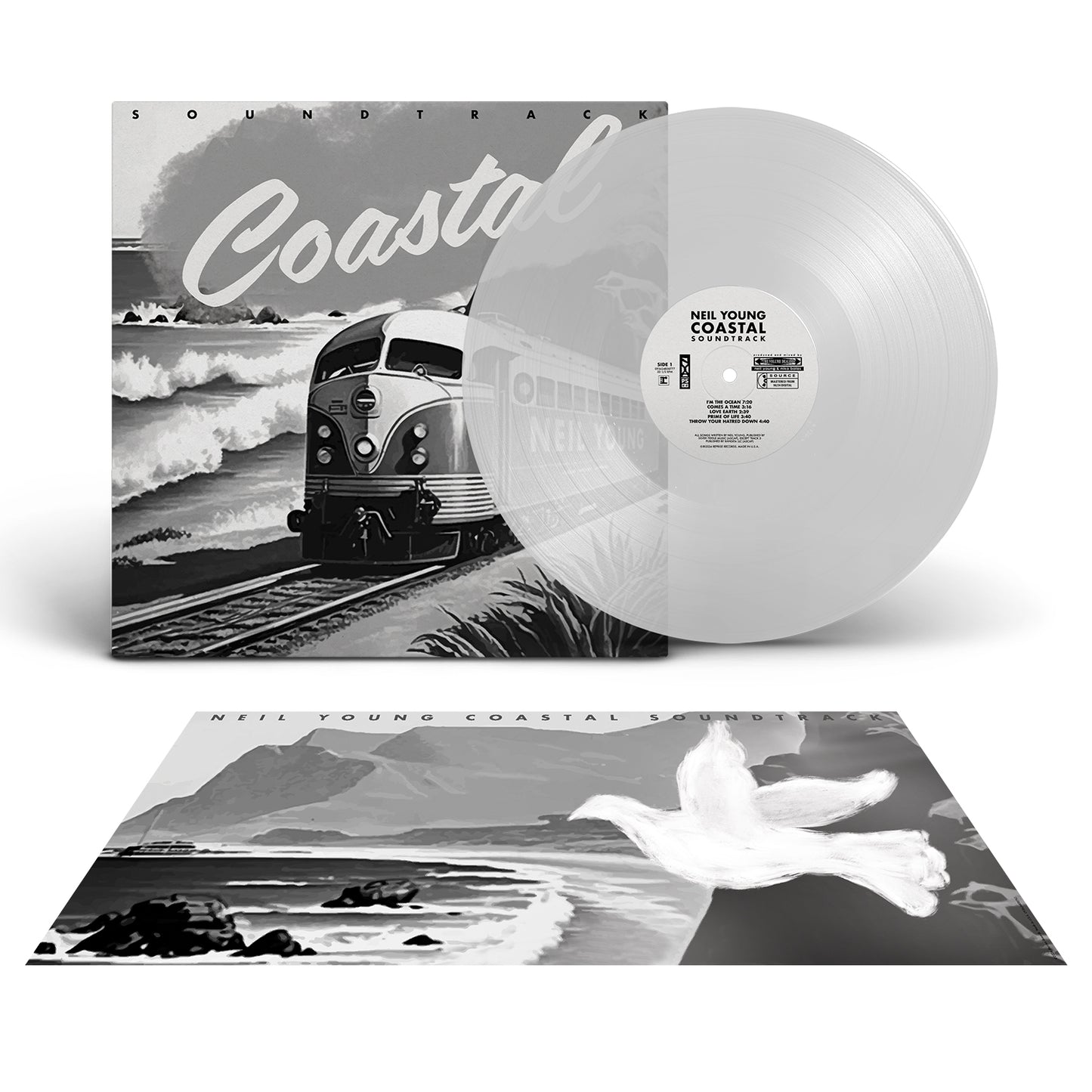 Neil Young - Coastal Soundtrack (Indie Exclusive, Clear LP Vinyl)UPC: 093624838753