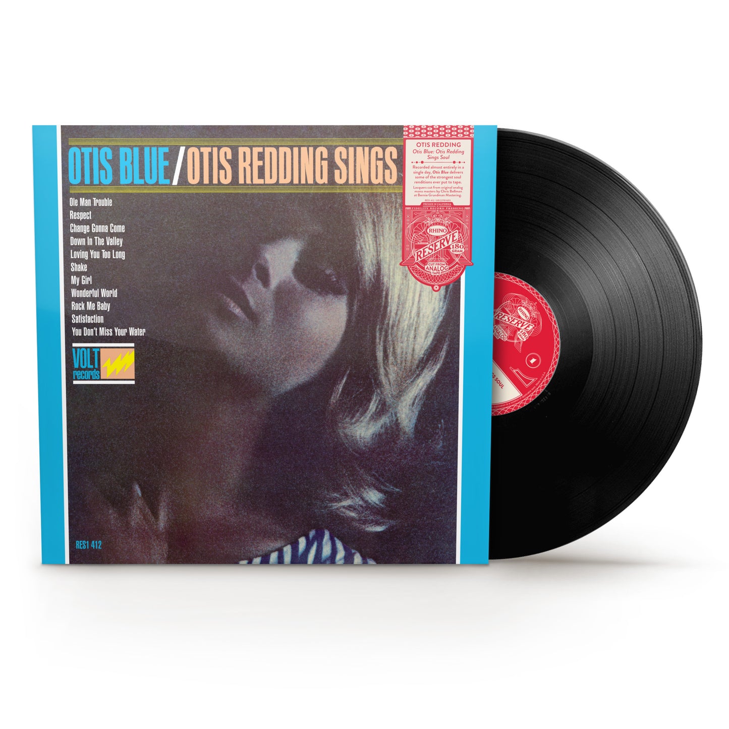 Otis Redding - Otis Blue / Otis Redding Sings Soul (Mono) (Rhino Reserve, LP Vinyl) UPC: 081227811693