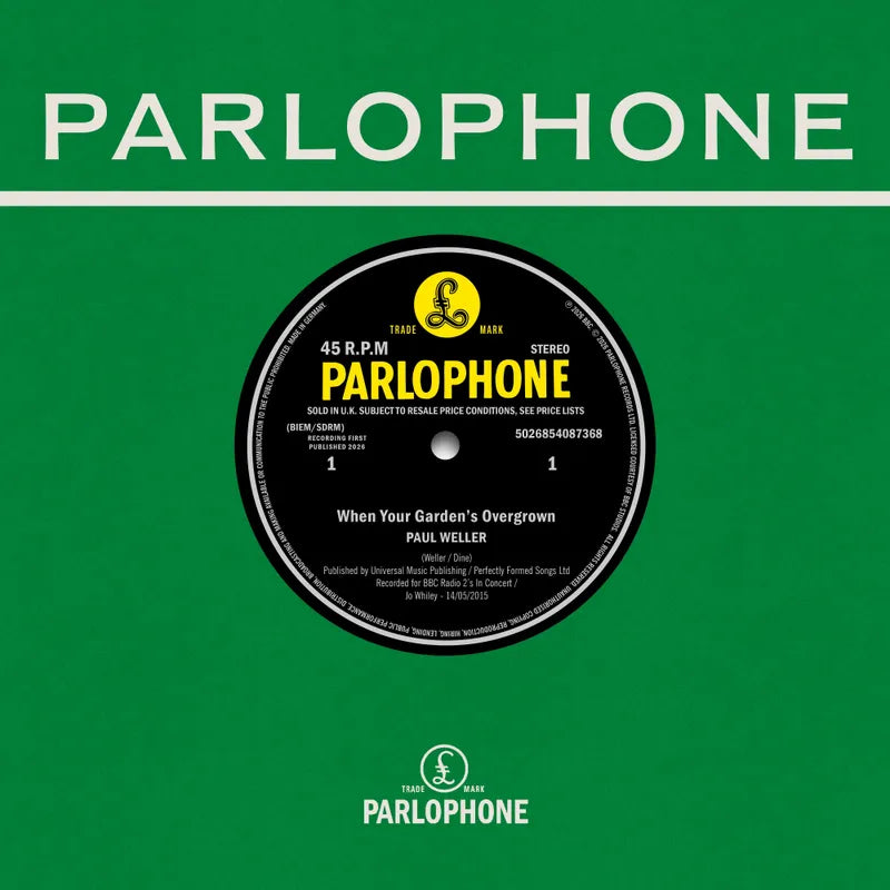 Paul Weller - When Your Garden’s Overgrown / Boy About Town (Weller at the BBC Vol. 2) (RSD 2026, 7inch Vinyl)