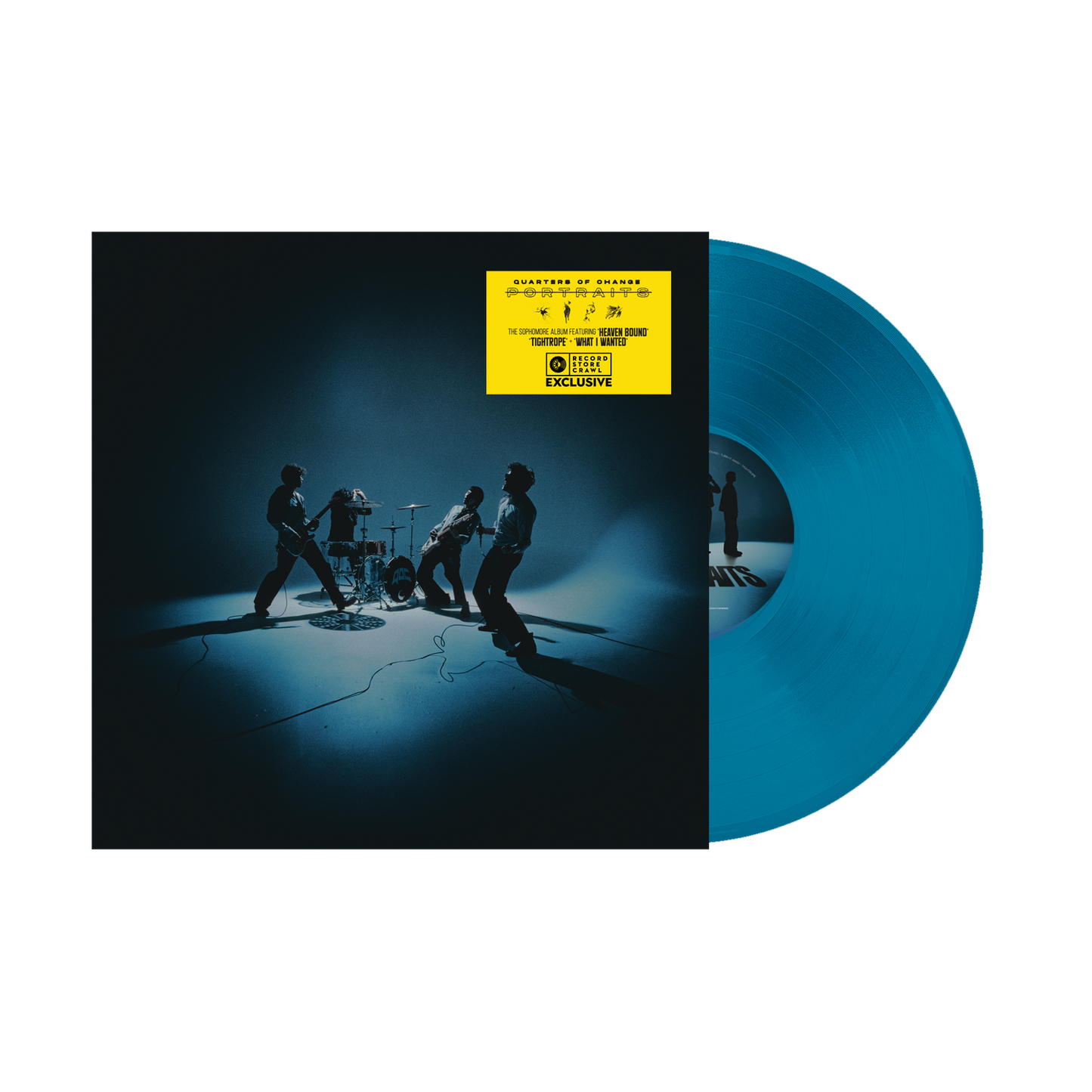 Quarters of Change - Portraits (Indie Exclusive, Translucent Blue LP Vinyl) UPC: 075678608568